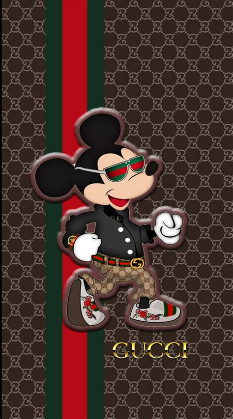 gucci mickey mouse wallpaper|mickey mouse gucci clip art.